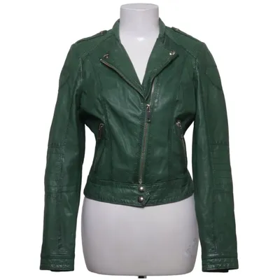 Bikerjacka (Grön) från Jofama by Marie Serneholt Skinn, Polyester, Viskos