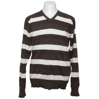 Pullover (White, Green) from Jack & Jones Vintage Denim Cotton