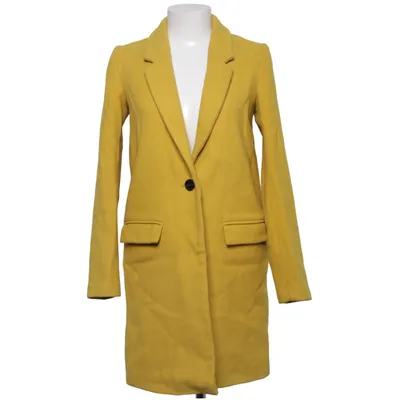 Mantel (Gelb) von Zara Trafaluc Outerwear Collection Polyester, Wolle