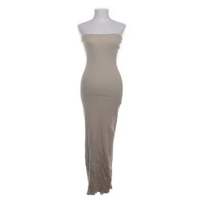Maxikjole (Beige) fra Bershka Polyamid, Viscose