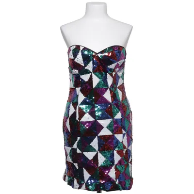 Robe de cocktail (Blanc, Multicolore) de Rare London Polyester