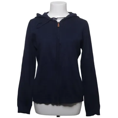 Cardigan (Blue) from William de Faye Cashmere, Elastane, Silk, Viscose