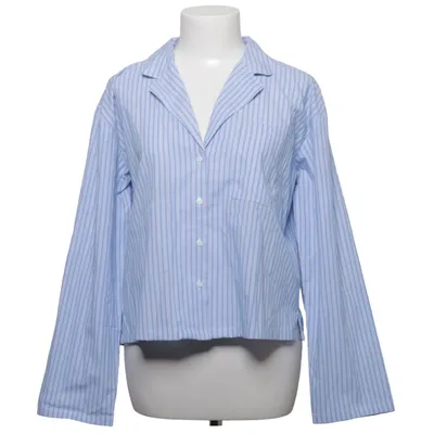 Pyjama shirt (Blauw, Wit) van Pigalle Katoen