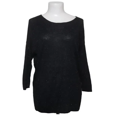 Pull-over (Noir) de Solar Fibre métallique, Viscose