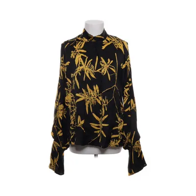 Blouse (Zwart, Geel) van Dagmar Viscose