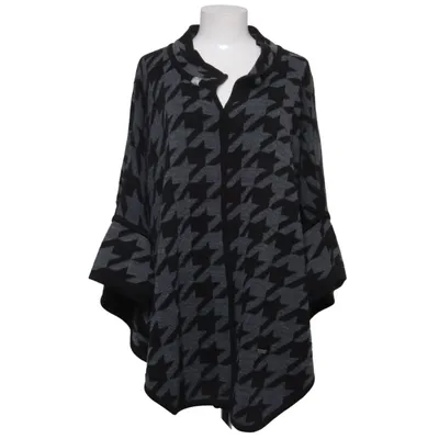 Poncho (Sort, Grå) fra Handberg