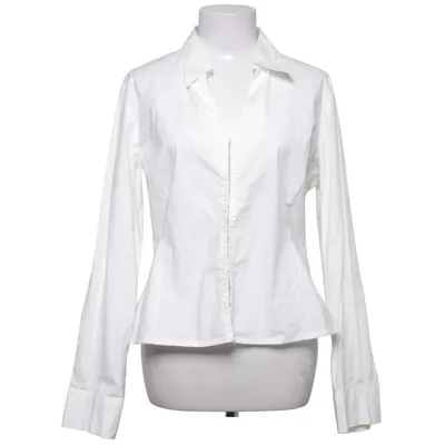 Shirt (Wit) van Hennes Katoen, Elastaan