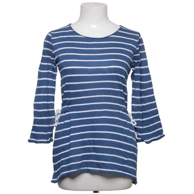 Long sleeve T-shirt (Blue, White) from 81 Hours Linen, Viscose