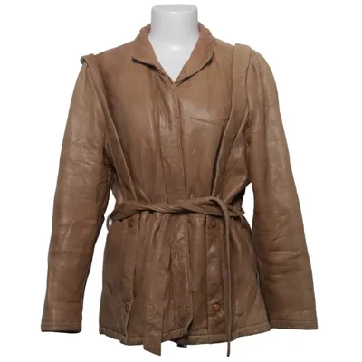 Lederjacke (Beige) von Piccini Leder, Viskose