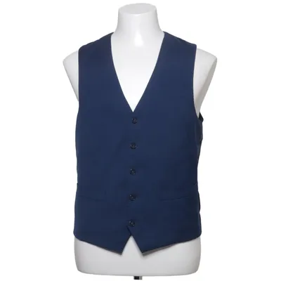 Gilet de costume (Bleu) Élasthane, Polyester, Viscose, Laine