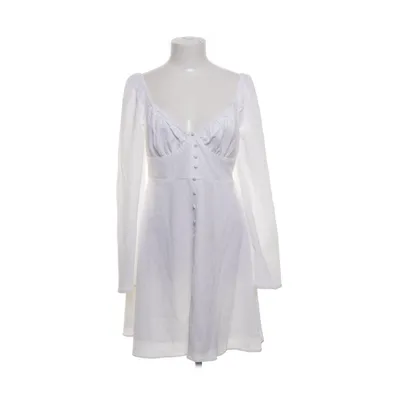 Bluse (Hvid) fra Gina Tricot Elastan, Genanvendt polyester