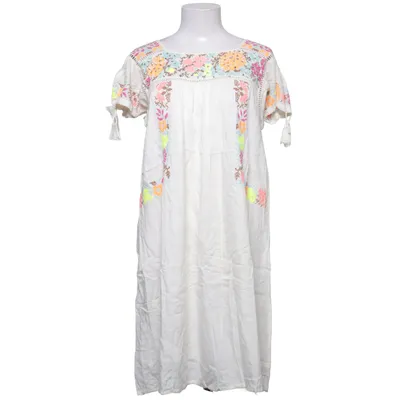 Robe (Blanc, Multicolore) de Miss June Viscose