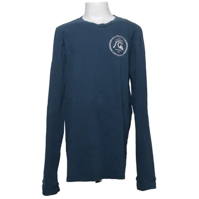 Long sleeve T-shirt (Blue) from Quiksilver Cotton