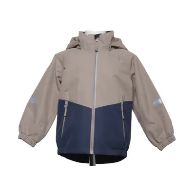 Outdoor jacket (Beige, Blue) from Polarn O. Pyret Recycled polyester