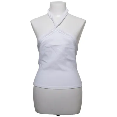 Tanktop  (Hvid) fra Bik Bok Bomuld, Elastan, Polyester