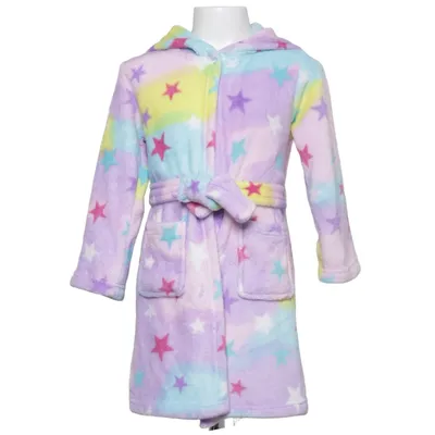 Bathrobe (Purple, Yellow, Blue, Pink) Polyester