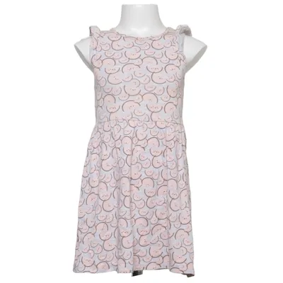 Dress (Gray, Pink) from Zeeman Cotton, Viscose