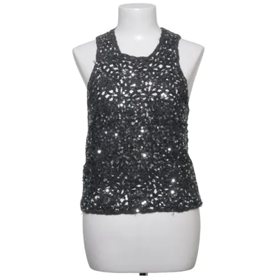 Tank­top (Grau) von Zara Acryl, Polyamid, Polyester