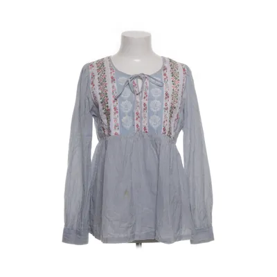 Blus (Blå, Vit, Flerfärgad) från Indiska Bomull