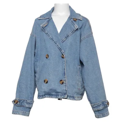Jeansjacka (Blå) från Lindex Kids Bomull, Elastan