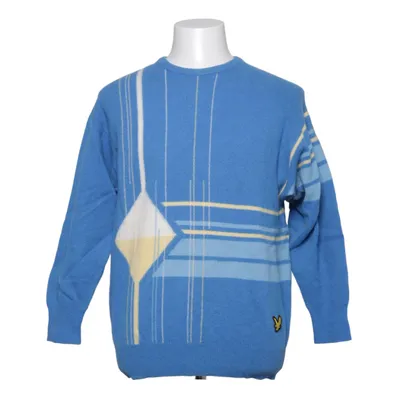 Strickpullover (Blau, Gelb, Weiß) von Lyle & Scott