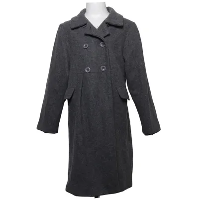 Coat (Gray) from Topo Acrylic, Polyester, Wool