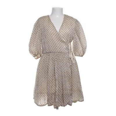Omlottklänning (Beige, Svart) från Sister Jane Kupro, Polyester, Viskos