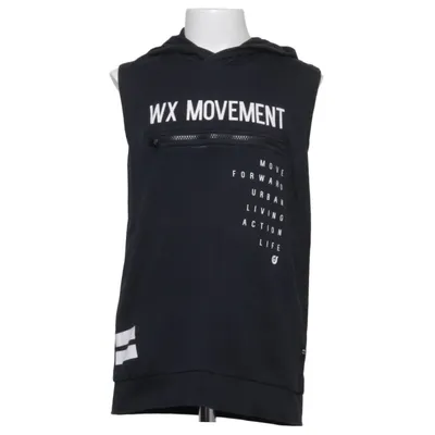 Short sleeve hoodie (Black) from WOX Cotton