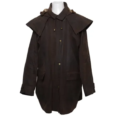 Manteau ciré (Droughtbreaker) de R.M. Williams Coton