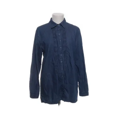 Denim shirt (Blue) from Trofé Cotton