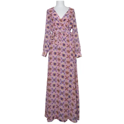 Maxi dress (Pink, Multicolored) from Comma Polyester