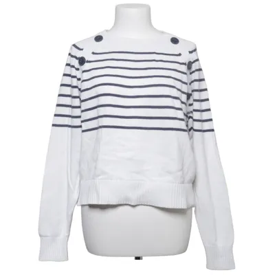 Pull-over (Blanc, Bleu) de Salsa Coton