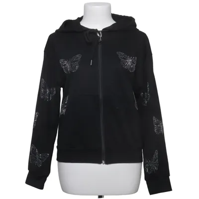 Hoodie (Black) from Romwe Elastane, Polyester