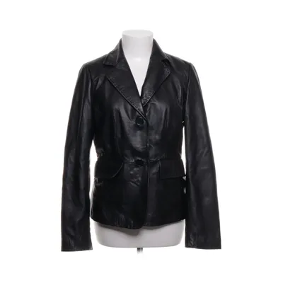 Läderkavaj (Svart) från TCM Skinn, Polyester