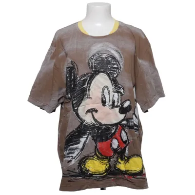 T-shirt (Brown, Multicolored) from Rise