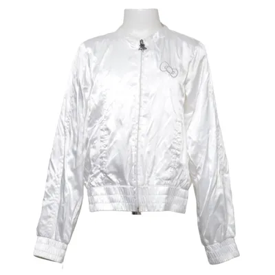 Bomberjack (Wit) van H&M x Hello Kitty Katoen, Polyamide, Polyester