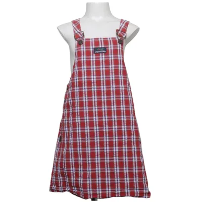Hängselklänning (Röd, Vit, Blå) från Lingon & Blåbär Bomull, Polyester