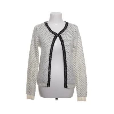 Cardigan (Wit, Zwart) van Le Group Acryl, Polyamide, Polyester
