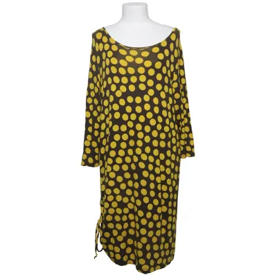 Dress (Yellow, Brown) from Mika Piirainen Marimekko Elastane, Viscose