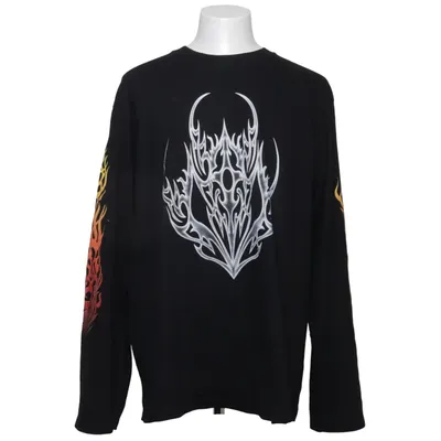Lange mouwen shirt (Zwart) van Heavy Metal Katoen