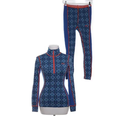 Onderkleding (Blauw, Meerkleurig) van Kari Traa Merinowol, Mohair