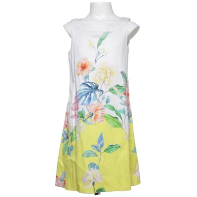 Kjole (Hvid, Gul, Flerfarvet) fra Zara Girls Soft Collection Bomuld, Elastan