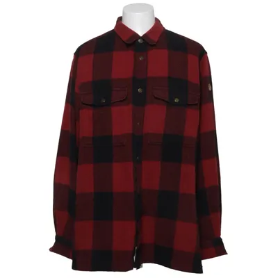 Flannel shirt (Red, Black) from Fjällräven Acrylic, Cotton, Polyester, Wool