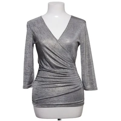 Wrap blouse (Gray) from Lonkel Paris
