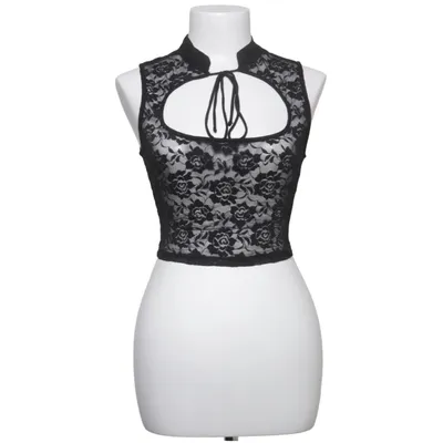 Top (Black) from Bershka