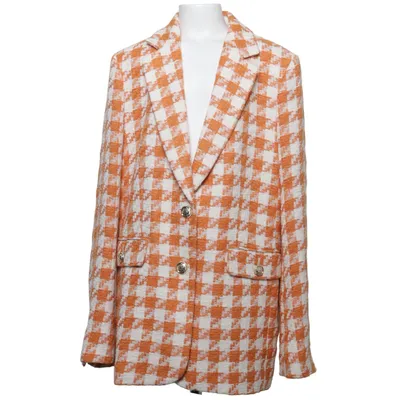 Blazer (Orange, Hvid, Flerfarvet) fra H&M