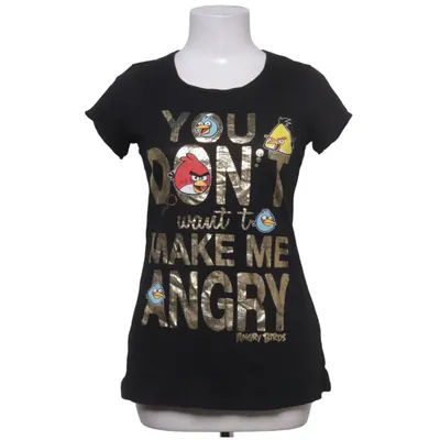 T-shirt (Svart, Flerfärgad) från Angry Birds Bomull
