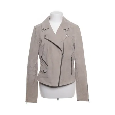 Bikerjacka (Beige) från Yessica Skinn, Polyester