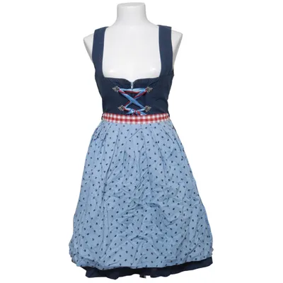 Dirndl (Blå, Röd, Flerfärgad) från Alpentrachten Bomull