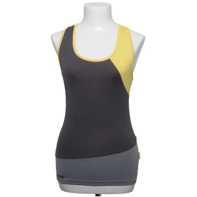 Débardeur de sport (Gris, Jaune) de Pure Lime Élasthane, Polyester